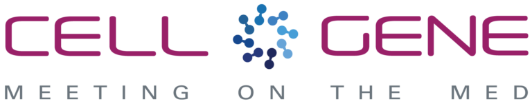 Cell and Gene Meeting on the Med logo