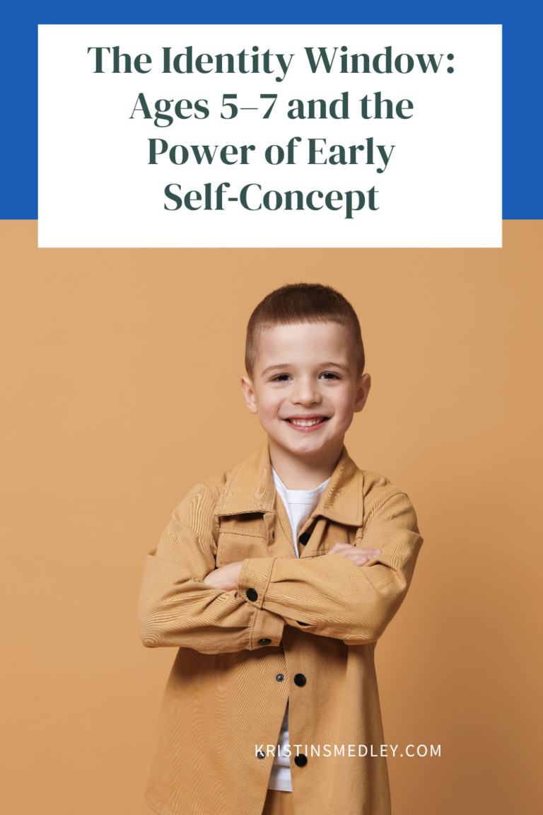 young boy standing confidently and looking right at the camera, smiling